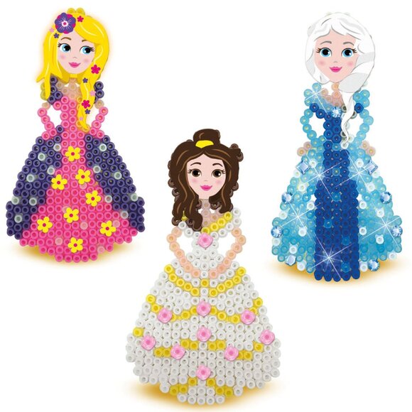 New in Box SES  Iron on Glitter Beads Beedz Princesses 1400 Pcs For Age 5+ - Picture 3 of 16
